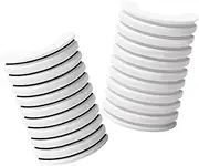 IWOWHERO Self-adhesive Lash Tape Glue Replacement Strips for False Lashes 20 Strips Total 2 Boxes