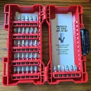 Milwaukee SHOCKWAVE Impact Duty Alloy Steel Screw Driver Bit Set - 36 Pc.