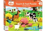 Jr Jigsaw Touch & Feel Puzzle: On the Farm