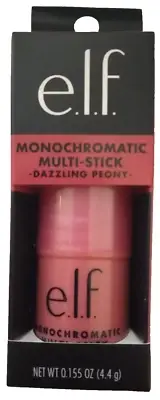 (NIB) e.l.f. Monochromatic Multi Stick Creamy Blendable Color EYES LIPS Cheeks