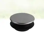 2 Pcs Drain Plug Kitchen Sink Black Soap Dispenser Hole Cover