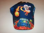 Super Mario Galaxy Kids Baseball Cap Hat Nintendo Adjustable New