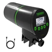 Automatic Fish Feeders,【Upgraded Version】 Digital Auto Fish Turtle Feeder for
