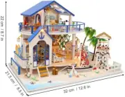 DOLLHOUSE Miniature DIY House Kit with Furniture Legend of The Blue Sea FLEVER