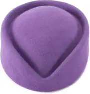 Wool Stewardess Air Hostesses Pillbox Hat Millinery Teardrop Fascinator Base A04