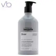 L'OREAL Serie Expert Silver Neutralizing Shampoo For Grey and White Hair 500ml