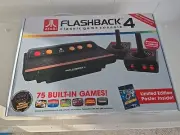 Atari Flashback 4 Classic Game Console 75 Games 40th Anniversary Special Edition