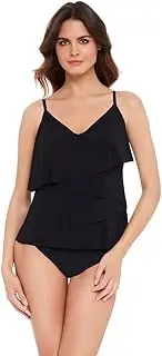 MagicSuit Women's Swimwear Slimming Chloe Tankini Top Soft Cup Bra Adjustable Strap Bathing Suit