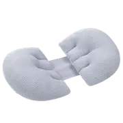 Pregnancy Women Sleep Pillow Belly Side Maternity Nursing Waist Support Cushion Grey