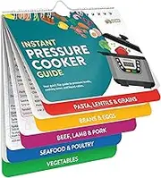 Instant Pot Magnetic Cheat Sheet Magnet - Instant Pot Accessories - Cookbooks Pressure Cooker Cooking Guide - 7”x 6” Instapot Booklet - Instantpot Cooking - Kitchen Gifts for Women - Kitchen Gadgets