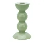 Addison Ross Lacquered Bobbin-Shaped Candlestick, Medium