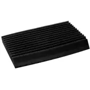 48Pcs Acoustic Foam Panels Fireproof Soundproof Wall Tiles 30x30cm Black