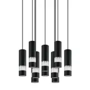 Eglo Bernabeta 10 Light 50W LED Modern Cluster Pendant Light - 5000K Neutral White