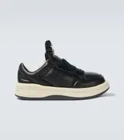 [Rick Owens] Rick Owens x Converse leather sneakers AU 8 black
