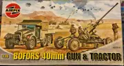 AIRFIX 1:76 A02314 BOFORS 40MM GUN & TRACTOR New Old Stock