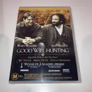 Good Will Hunting BRAND NEW (DVD, 1997) Region 4 PAL - Robin Williams Matt Damon