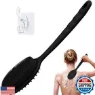 GEENOA Silicone Back Scrubber for Shower, Soft Silicone Loofah with Handle, G