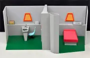 TOS Inspired Kirk's Quarters Playset for Star Trek 1:14 Scale Playmates Figures