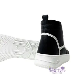 女鞋 高筒 超美 4cm微厚底 運動鞋 休閒鞋 [KJ06] 黑【巷子屋】