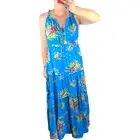 NEW House of Harlow REVOLVE Helena Tiered Boho Floral Maxi Dress SMALL