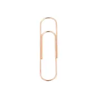 Effective Office Supplies Large rose gold Clip Bookmark Metal Office Accessories paper Clips Patchwork Clip