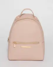 Pink Bianca Mini Backpack