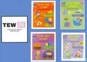 Gillian Miles Play & Learn Books Basic Skills Colour by Numbers Join the Dots
