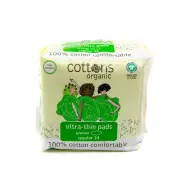 Cottons Ultra-Thin Pads with Wings, 14-Individually Wrapped
