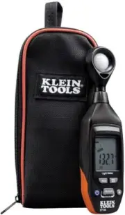 Klein Tools Digital Light Meter, to monitor light levels, ET130