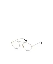 Moncler Eyewear Pilot Frame Glasses 53 White