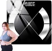 Smart Scale - Accurate USB Bathroom Scales - Portable Precision Electronic Monitor for Home, Bathroom, Gym, Travel, Kitchen, Fitness, Workout