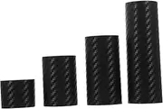 Luxshiny 4Rolls Cuttable Reflective Tape Decorative Car Sticker Removable Protective Film for Scratch Coverage Lightweight