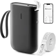 Label Maker Machine D11 Label Printer Tape Included Portable Wireless Connection
