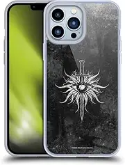 Head Case Designs Officially Licensed EA Bioware Dragon Age Inquisition Distressed Heraldry Gel Case [Military Grade Protection] Compatible with Apple iPhone 13 Pro Max