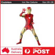 Avengers Iron Man Superhero Super Hero Suits Costume Halloween Cosplay Outfit