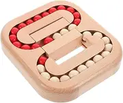 CLISPEED 1 Set Interactive Fidget for Adults Seniors Sensory Puzzle for Home Office Travel Rotating Bean Design for Cognitive Engagement