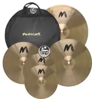 Masterwork Jazz Master Cymbal Pack Box Set (14-16-18-20+Bag)