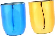 Abaodam Plastic Dice Cup 2pcs Anti-Fall Bar Game Supplies Dice Storage Cup Party Game Accessories