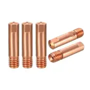 MIG Tip 0.8mm Welding Contact Tips for Binzel 15AK MIG Welding Pack of 5