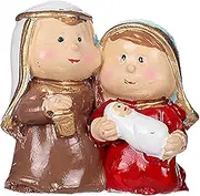 Nativity Scene Christmas - Stable Manger Decoration Nativity Manger | Nativity Scene Holy Family | Nativity Scene Holy Family Statue | Holy Family Statue Jesus Birth Decor For Mantel, Shelf