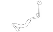 Genuine Volkswagen Engine Coolant Hose 06J-121-497-H