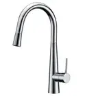 Goose Neck Sink Mixer With Pull Out Magnet Head in Chrome