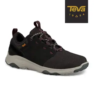 【TEVA】女 Arrowood Venture WP 低筒防水牛皮機能休閒鞋/登山鞋-黑 (原廠現貨)