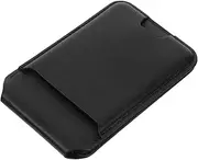 Operitacx Magnetic Phone Card Holder Sleeve Foldable Stand Pu Id Badge Wallet for Credit and Access Cards Secure Magnetic Attachment for Easy Access and Flexible Positioning Design