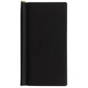 Letts Origins Slim Address Book Black Coloured Notebook Home Stationery