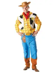 Disney Pixar Woody Deluxe Adults Dress Up Cowboy Party Costume