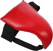 Happyyami ing Crotch Protector ing Protector Groin Accessories ing Groin Protector Ankle Warmers Groin Guard Gear Guards Professional Crotch Guard Practicing Groin Guard Pu Red