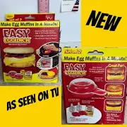 Easy EggWhich As Seen On TV EGG MUFFIN BREAKFAST SANDWICH OMELETTE Microwave