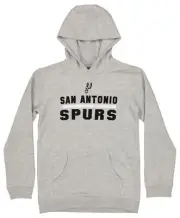 Outerstuff San Antonio Spurs NBA Youth Boys (8-20) Rough Road Hoodie, Grey