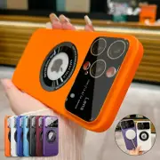 For Apple iPhone 15 14 13 12 11 Pro Max Case Magsafe Magnetic Full Camera Cover
